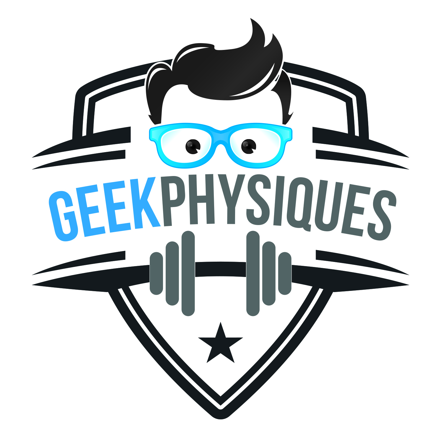 Diseño de Logo por Vivian Mendes para GeekPhysiques | Diseño #10522255