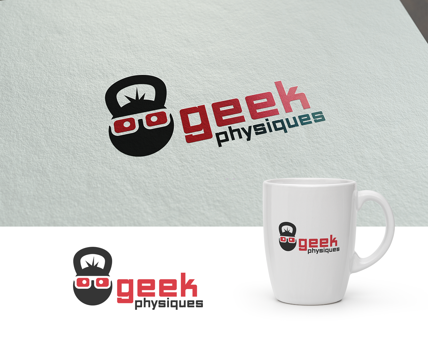Logo Design by Firstception for GeekPhysiques | Design #10419353