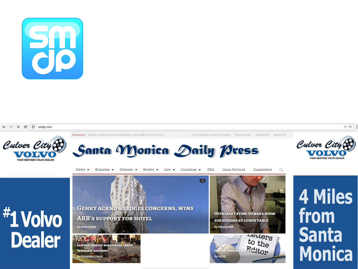 Logo Design by ABCDE for santa monica daily press | Design #2191106