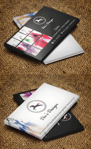 Diseño de Tarjeta de Presentación por Riz' para Dee's Design | Diseño #10470362