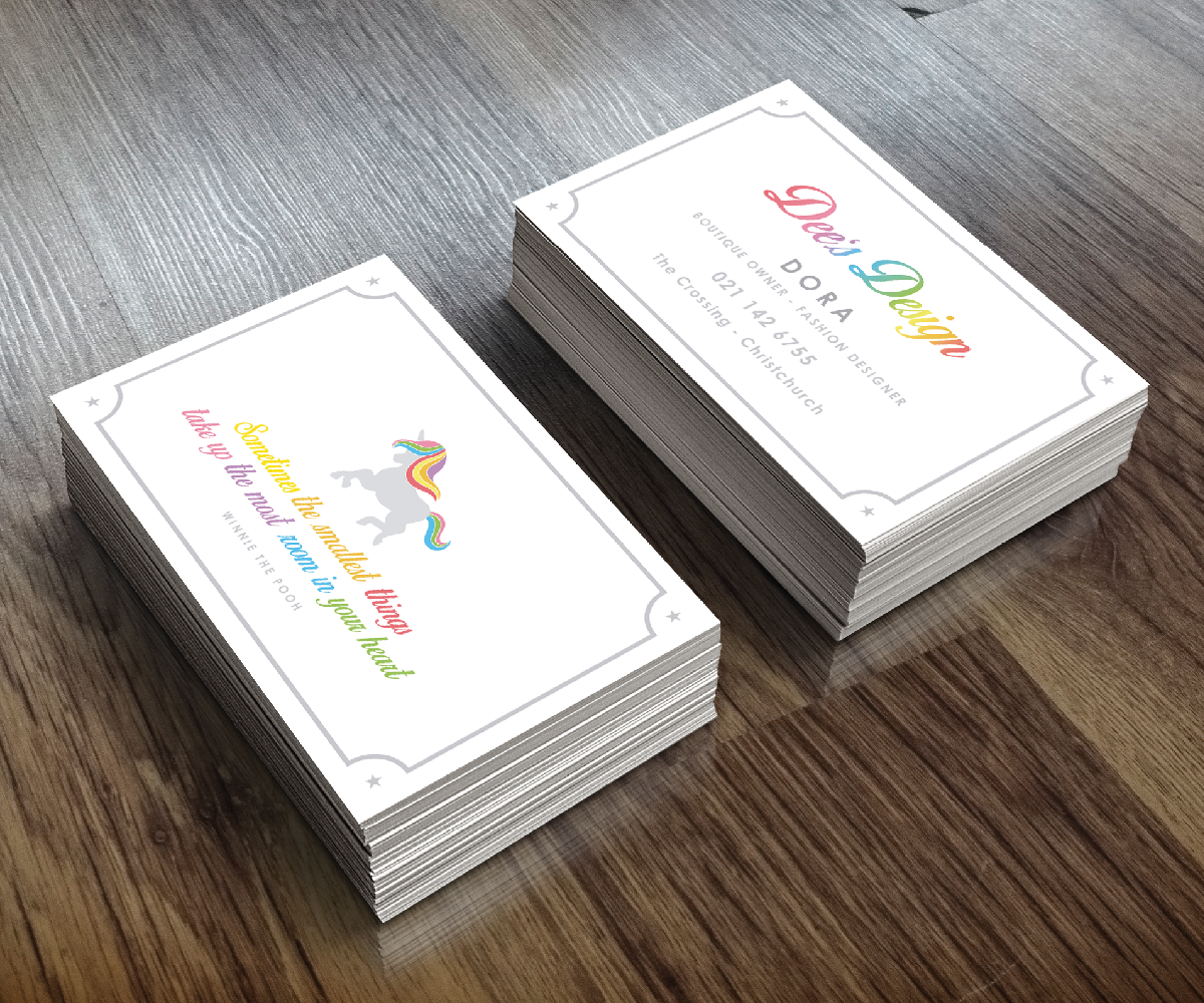 Visitenkarten-Design von R M für Dee's Design | Design #10410678