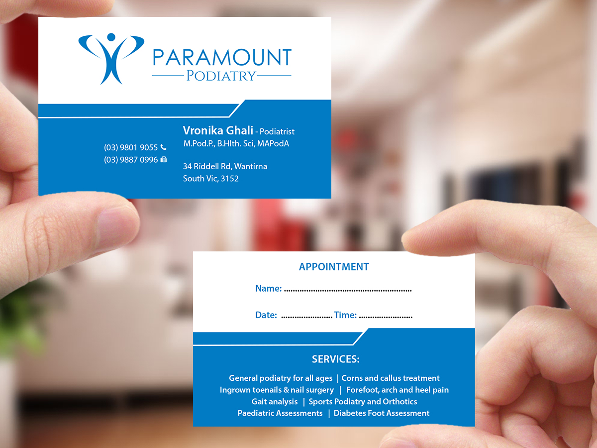 Business Card Design by Creations Box 2015 for this project | Design #10425727