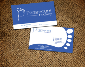 Business Card Design by gayathrik2244 for this project | Design #10419878