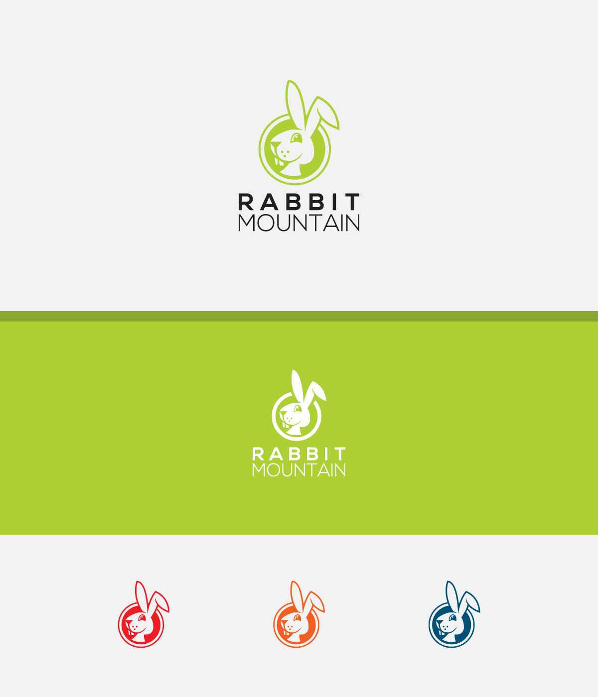 Logo Design by kaijuthemes for Rabbit Mountain Entertainment | Design #10441532