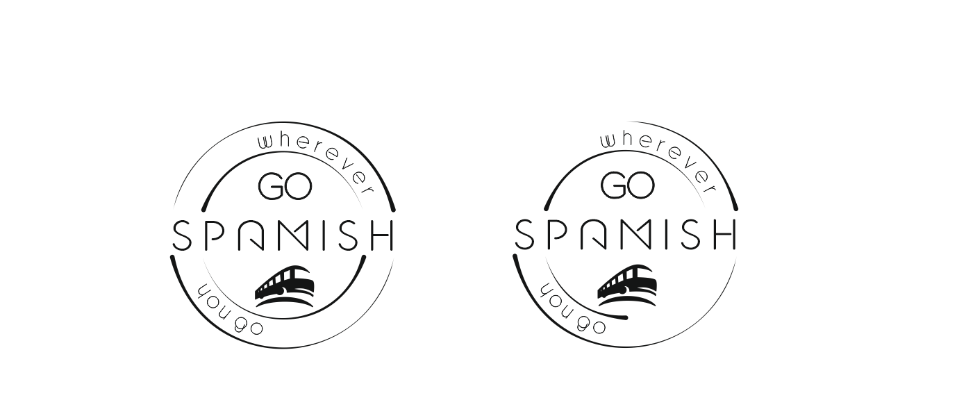 Logo Design by krokodila for Go Spanish - Wherever you go! | Design #10657275
