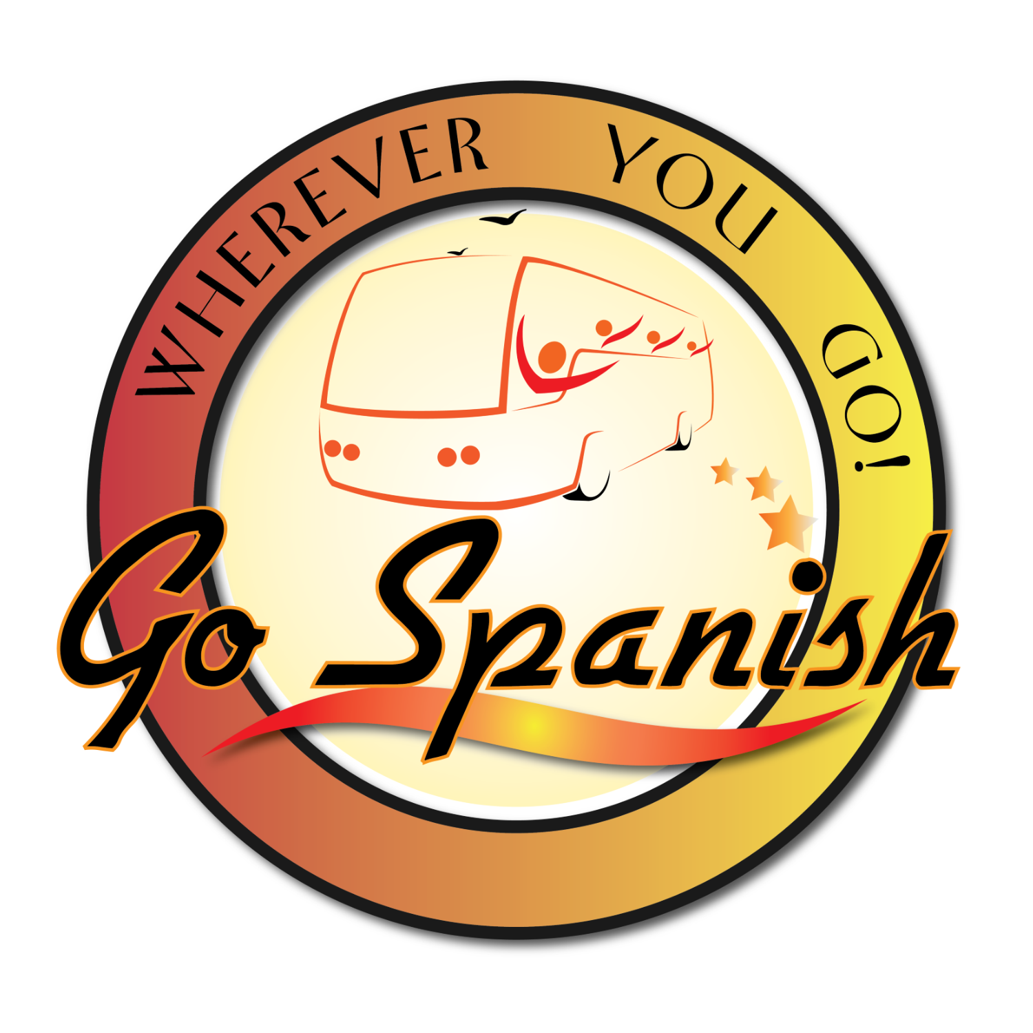 Diseño de Logo por stevenmuthuri para Go Spanish - Wherever you go! | Diseño #10679422
