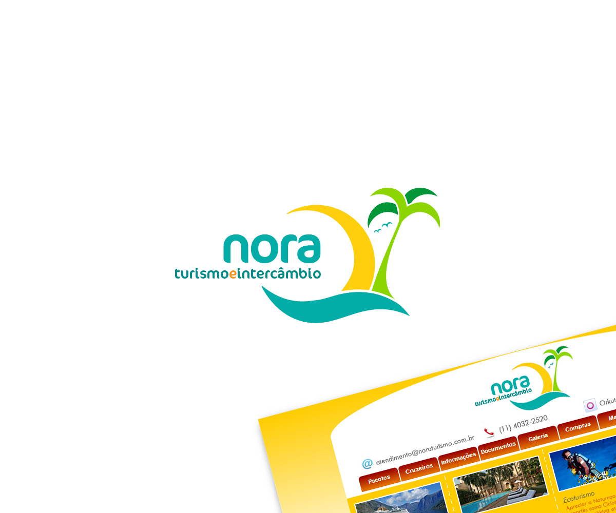 Diseño de Logo por Charala para Nora Turismo | Diseño #2213923