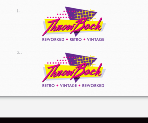 Logo Design by AD-X for Throw Back Vintage | Design: #10524296