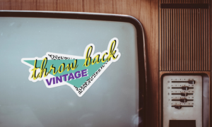 Logo Design by JonnyGeorgeson for Throw Back Vintage | Design #10479715