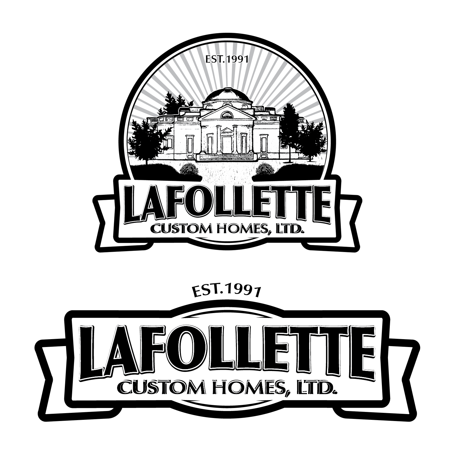 Logo-Design von BuntarBG für LaFollette Custom Homes, Ltd. | Design #10555033