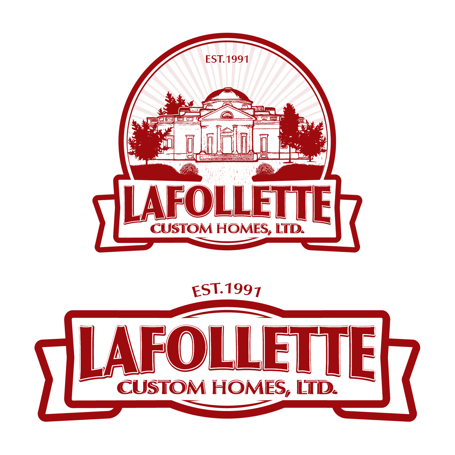 Logo Design by BuntarBG for LaFollette Custom Homes, Ltd. | Design #10555034