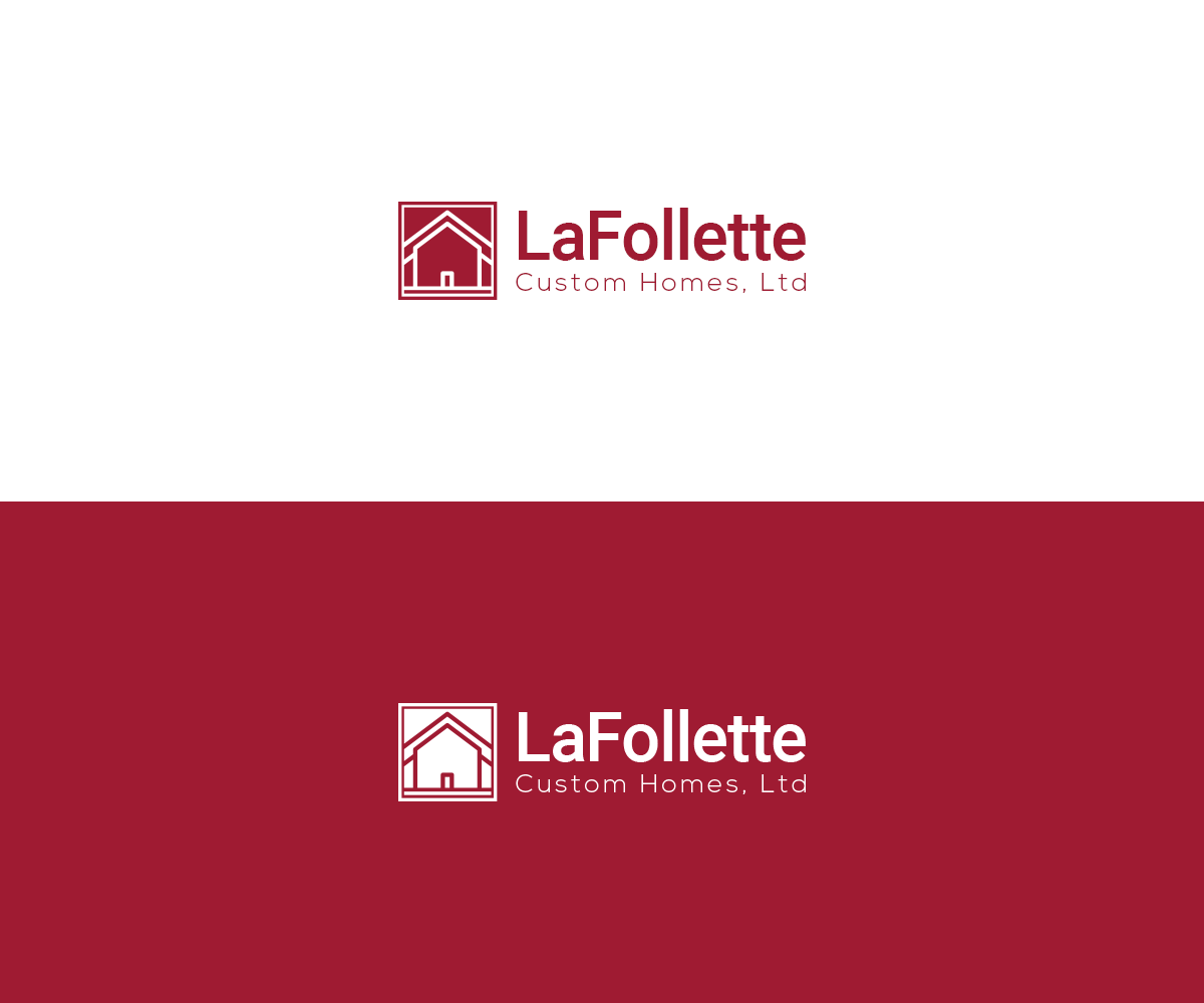 Logo Design by Luchyan for LaFollette Custom Homes, Ltd. | Design #10574013