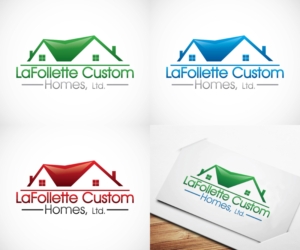 Logo-Design von Mars Multimedia für LaFollette Custom Homes, Ltd. | Design: #10456552