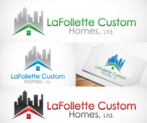 Logo-Design von Mars Multimedia für LaFollette Custom Homes, Ltd. | Design: #10456553