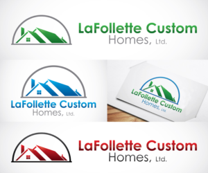Logo-Design von Mars Multimedia für LaFollette Custom Homes, Ltd. | Design: #10529383