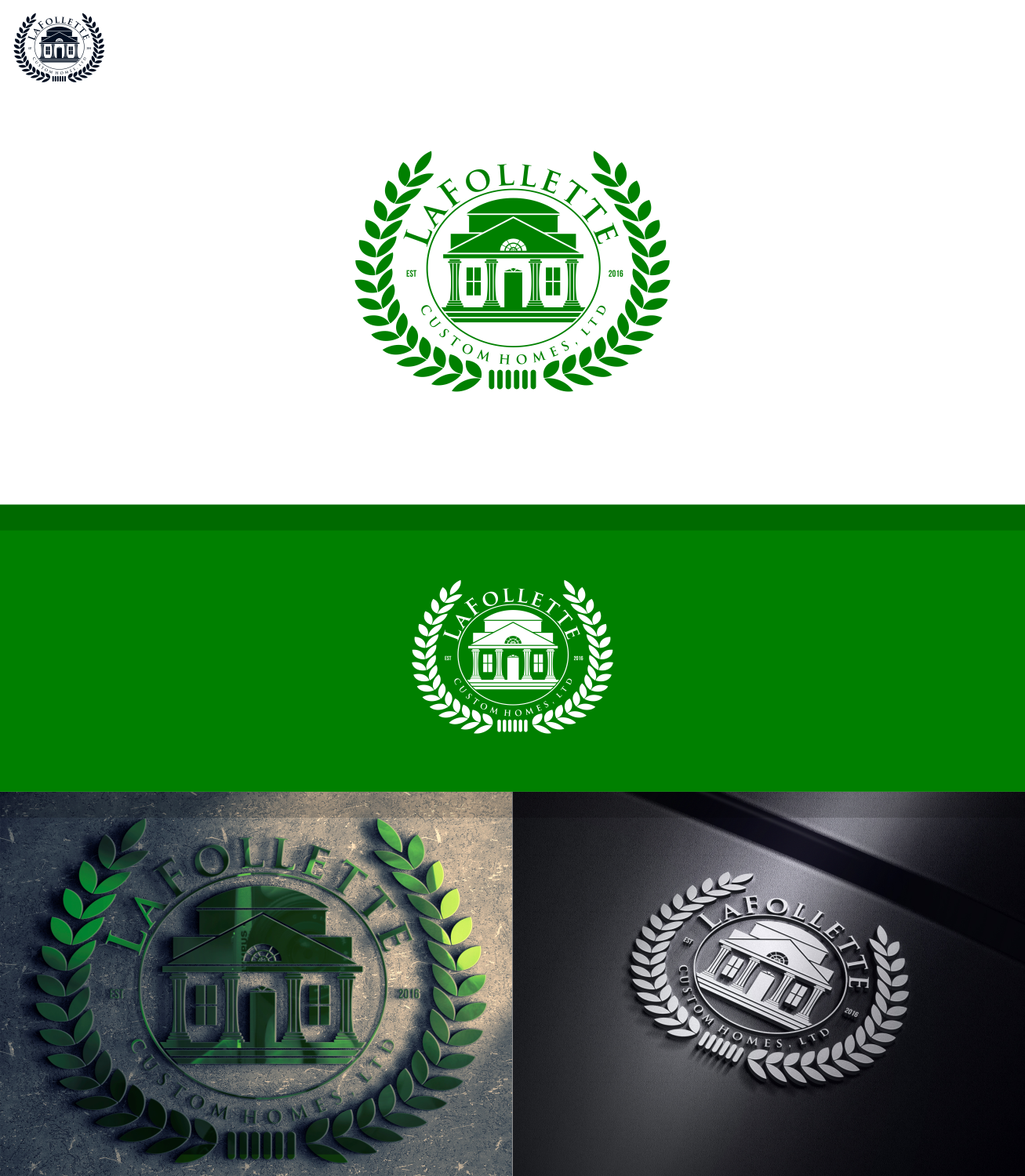 Logo-Design von ARTSM für LaFollette Custom Homes, Ltd. | Design #10531136