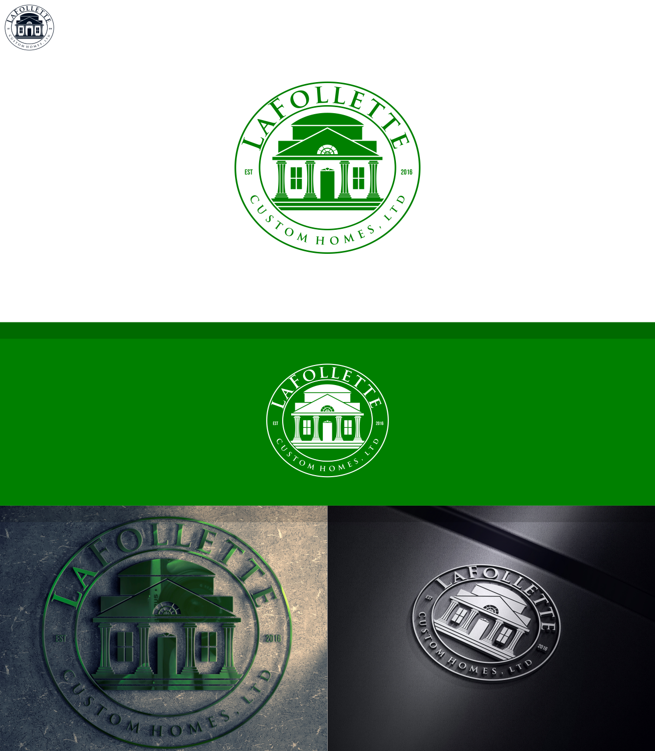 Logo-Design von ARTSM für LaFollette Custom Homes, Ltd. | Design #10531137