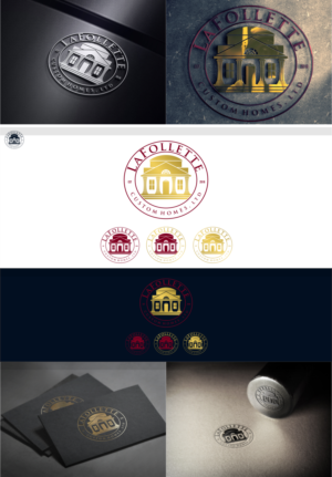 Logo Design by Artism Design for LaFollette Custom Homes, Ltd. | Design #10541932