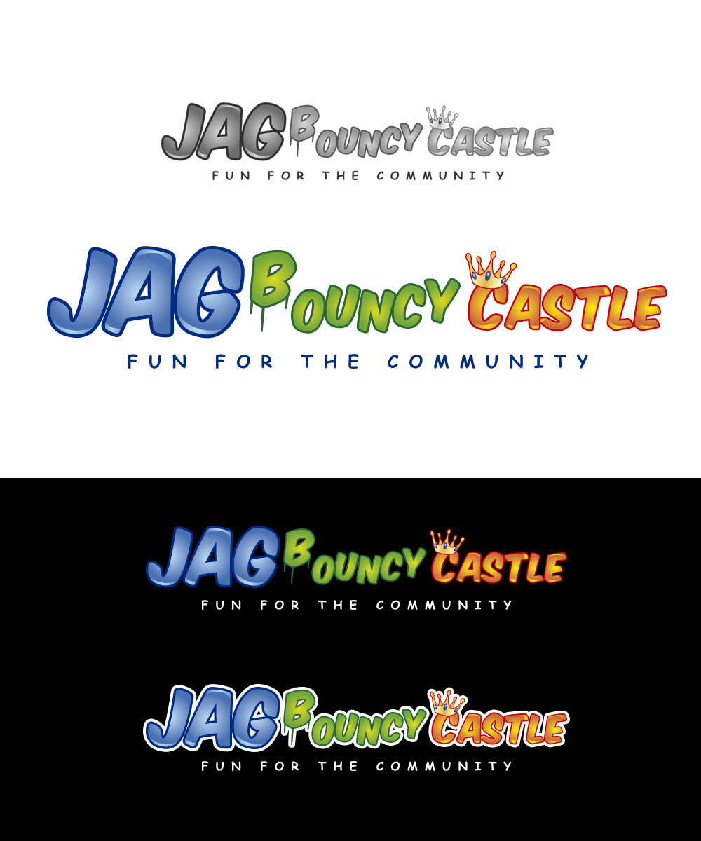 Logo Design by StudioD™ for JAG Bouncy Castles | Design #10427596