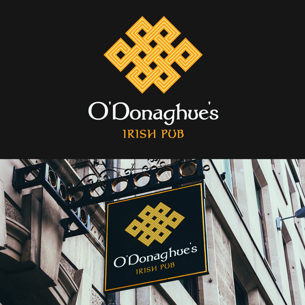 Logo Design by Big Bee for O'Donaghue's Irish Pub | Design #10436854