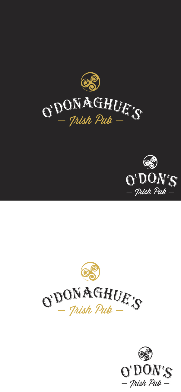 Diseño de Logo por macadesign para O'Donaghue's Irish Pub | Diseño #10543435