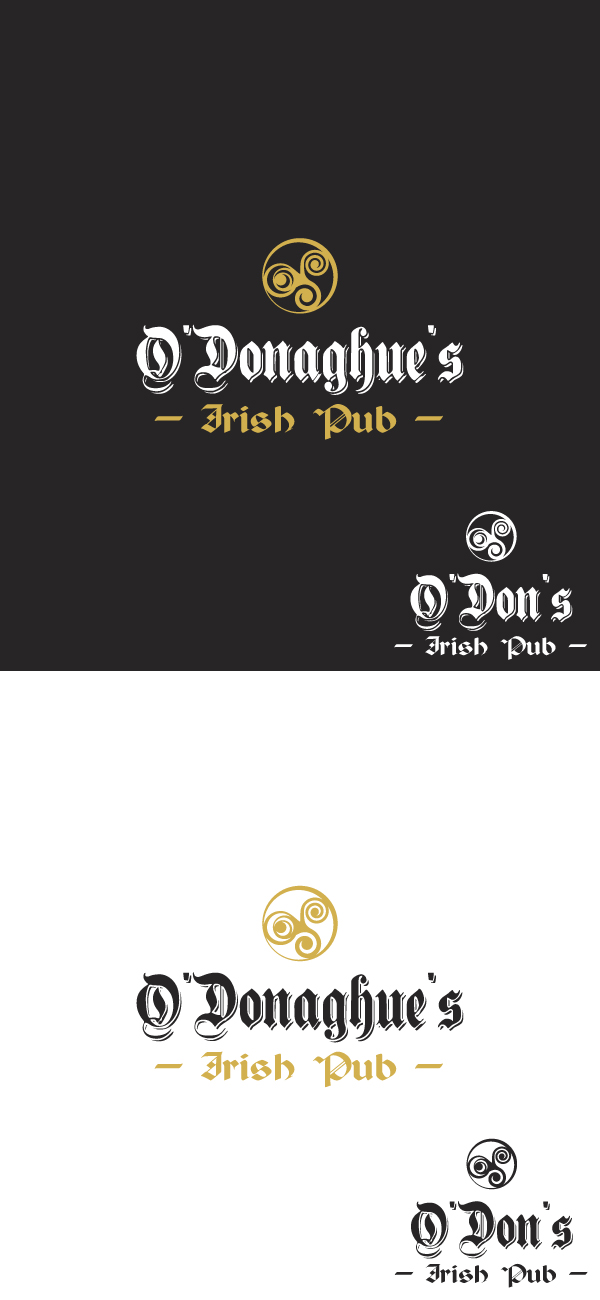 Diseño de Logo por macadesign para O'Donaghue's Irish Pub | Diseño #10543436