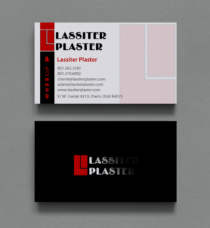 Schreibwaren-Design von chandrayaan.creative für Lassiter Plaster | Design: #10420958