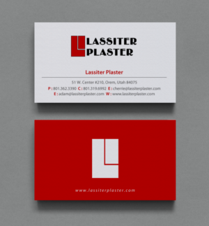 Schreibwaren-Design von chandrayaan.creative für Lassiter Plaster | Design: #10420965