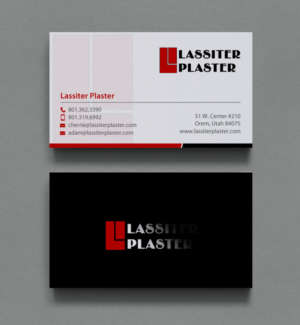 Schreibwaren-Design von chandrayaan.creative für Lassiter Plaster | Design: #10420968