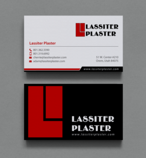 Schreibwaren-Design von chandrayaan.creative für Lassiter Plaster | Design: #10420974