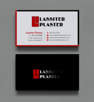 Schreibwaren-Design von chandrayaan.creative für Lassiter Plaster | Design: #10423185