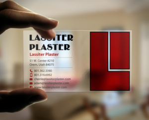 Schreibwaren-Design von chandrayaan.creative für Lassiter Plaster | Design: #10423187