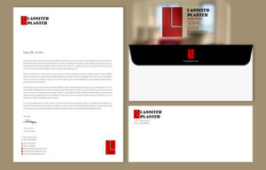 Schreibwaren-Design von chandrayaan.creative für Lassiter Plaster | Design: #10423866