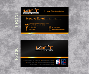 Business Card Design by dekyra