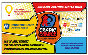 Poster Design by Zleep Designs for Cradic Comics and Collectibles | Design #10462982