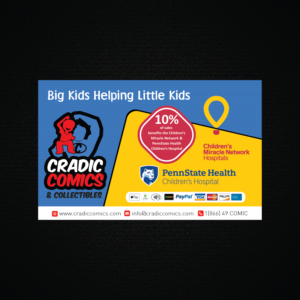 Poster-Design von Nino Qasoshvili für Cradic Comics and Collectibles | Design: #10576837
