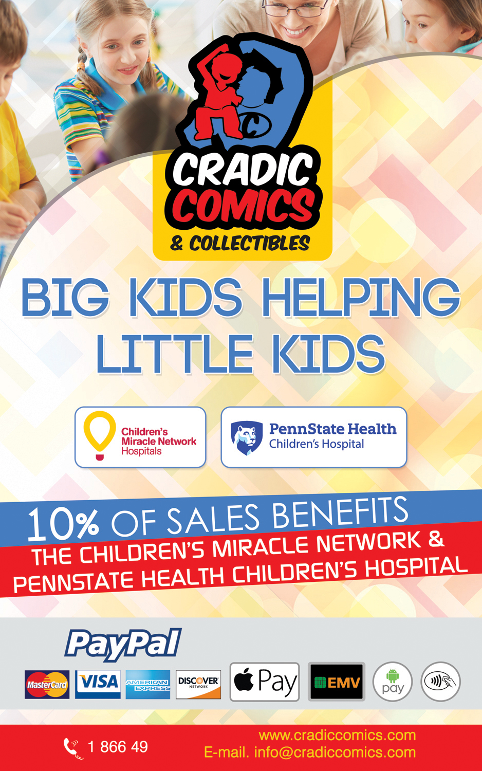 Poster Design by sajith892000 2 for Cradic Comics and Collectibles | Design #10543163