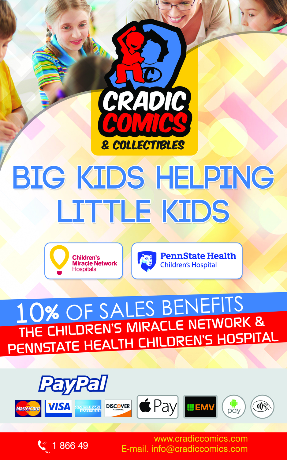 Poster Design by sajith892000 2 for Cradic Comics and Collectibles | Design #10543165