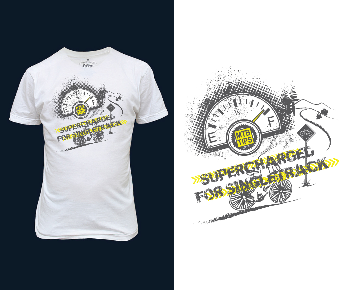 Diseño de Camiseta por P.O.Design para MTBtips Dot Com | Diseño #2220182