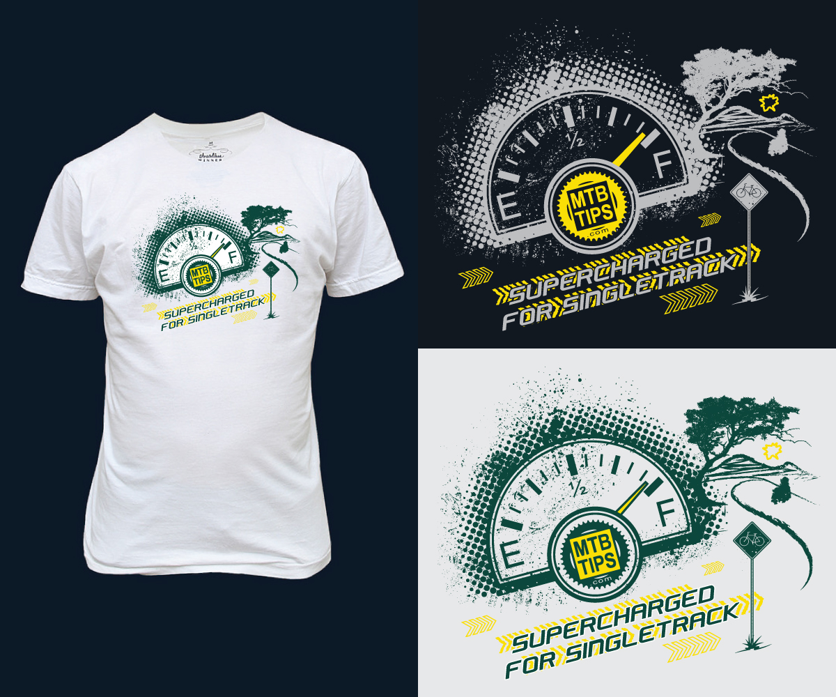 Diseño de Camiseta por P.O.Design para MTBtips Dot Com | Diseño #2221485