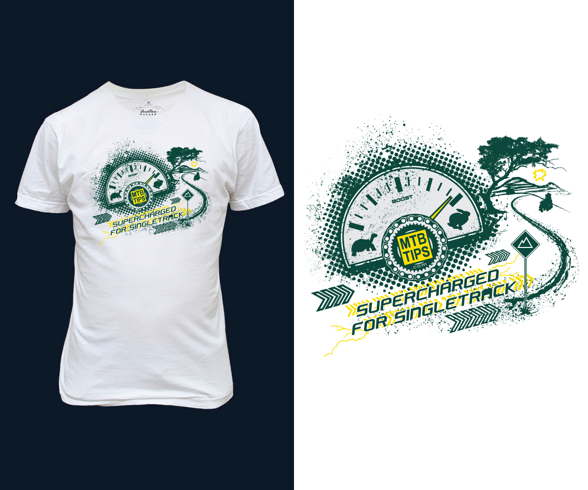 Diseño de Camiseta por P.O.Design para MTBtips Dot Com | Diseño #2226647