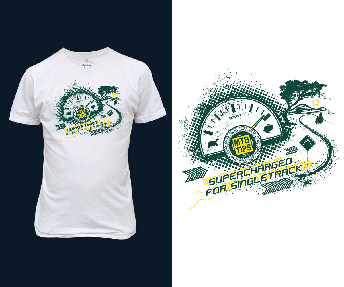 Diseño de Camiseta por P.O.Design para MTBtips Dot Com | Diseño #2231053