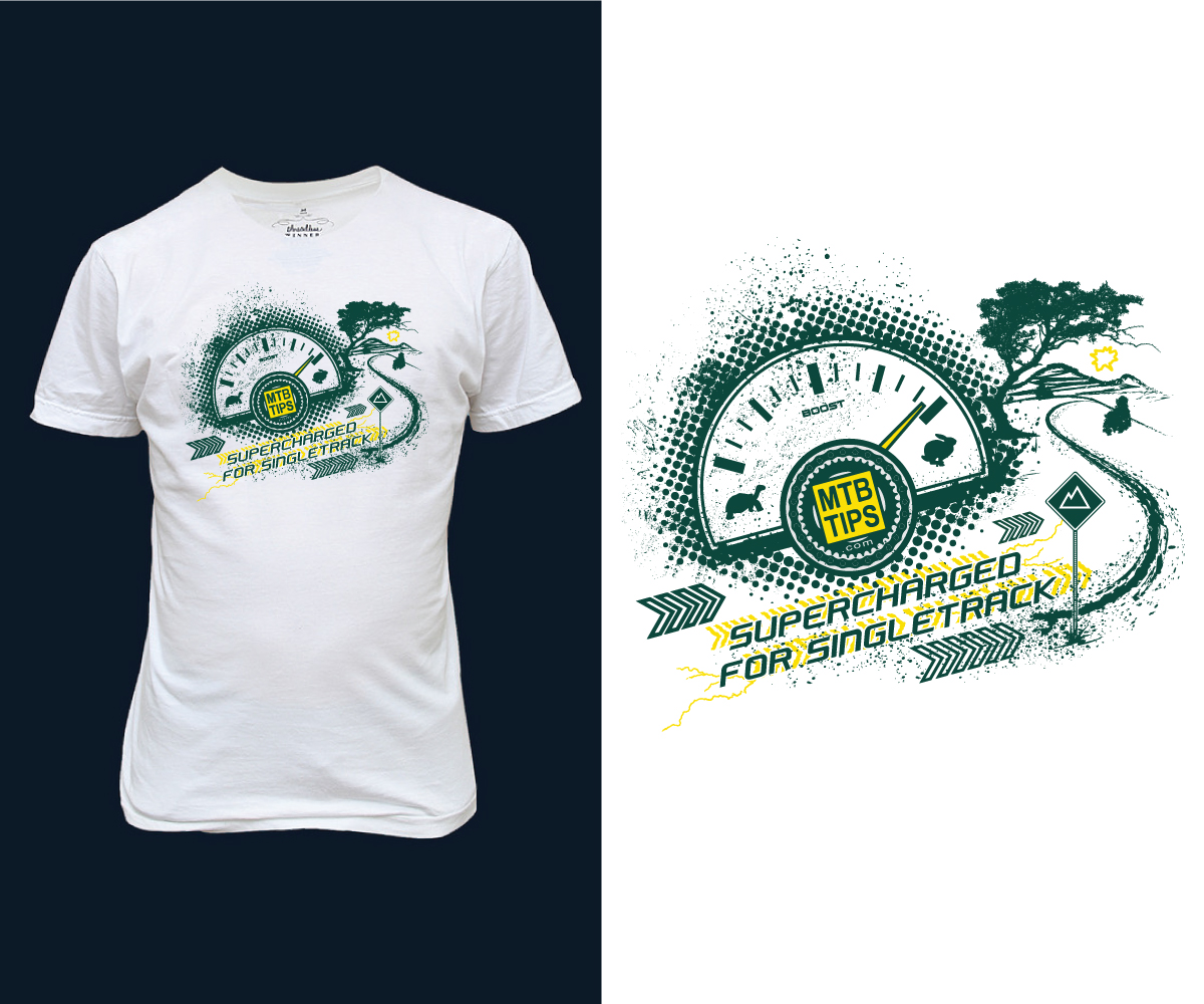 Diseño de Camiseta por P.O.Design para MTBtips Dot Com | Diseño #2231474