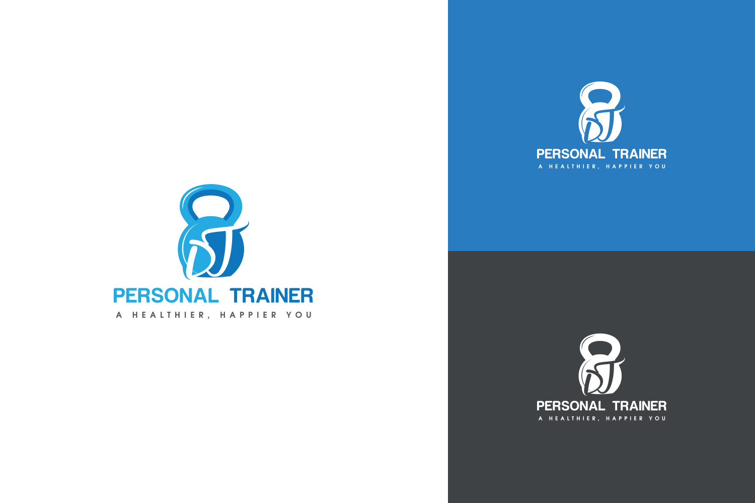 Professional Bold Personal Trainer Logo Design For Sams
