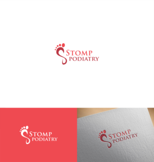 Logo Design by De Zeel for Stomp Podiatry | Design: #10446107