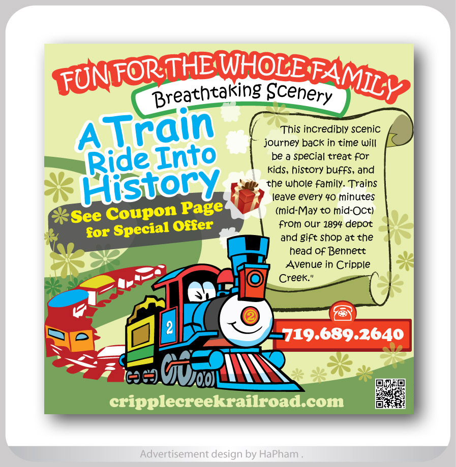 Advertisement Design by Hana for Railroad Software | Design #467524