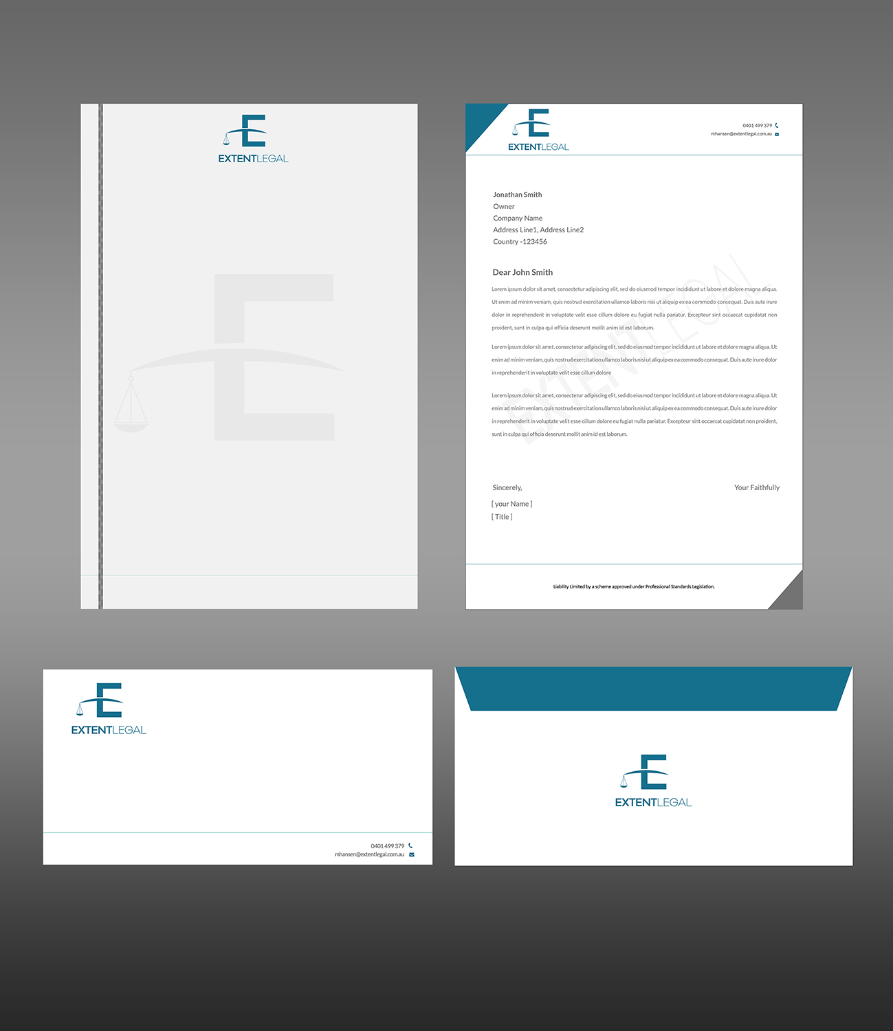 Stationery Design by Creations Box 2015 for this project | Design #10437146