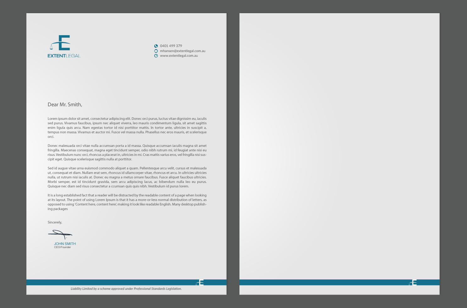 Stationery Design by chandrayaan.creative for this project | Design #10465841