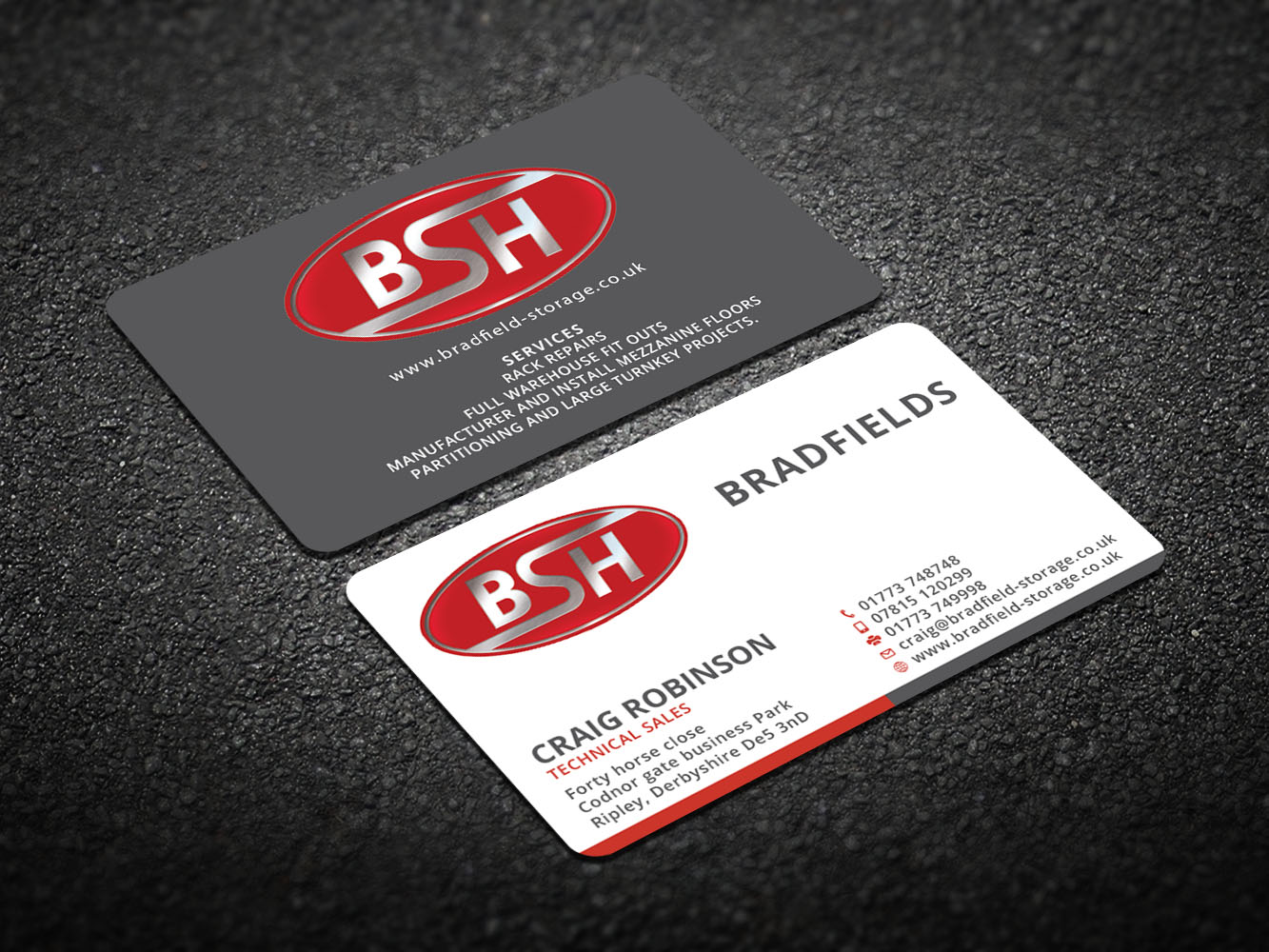 Business Card Design by Verified artistry (Design garden) for Bradfields | Design #10464749