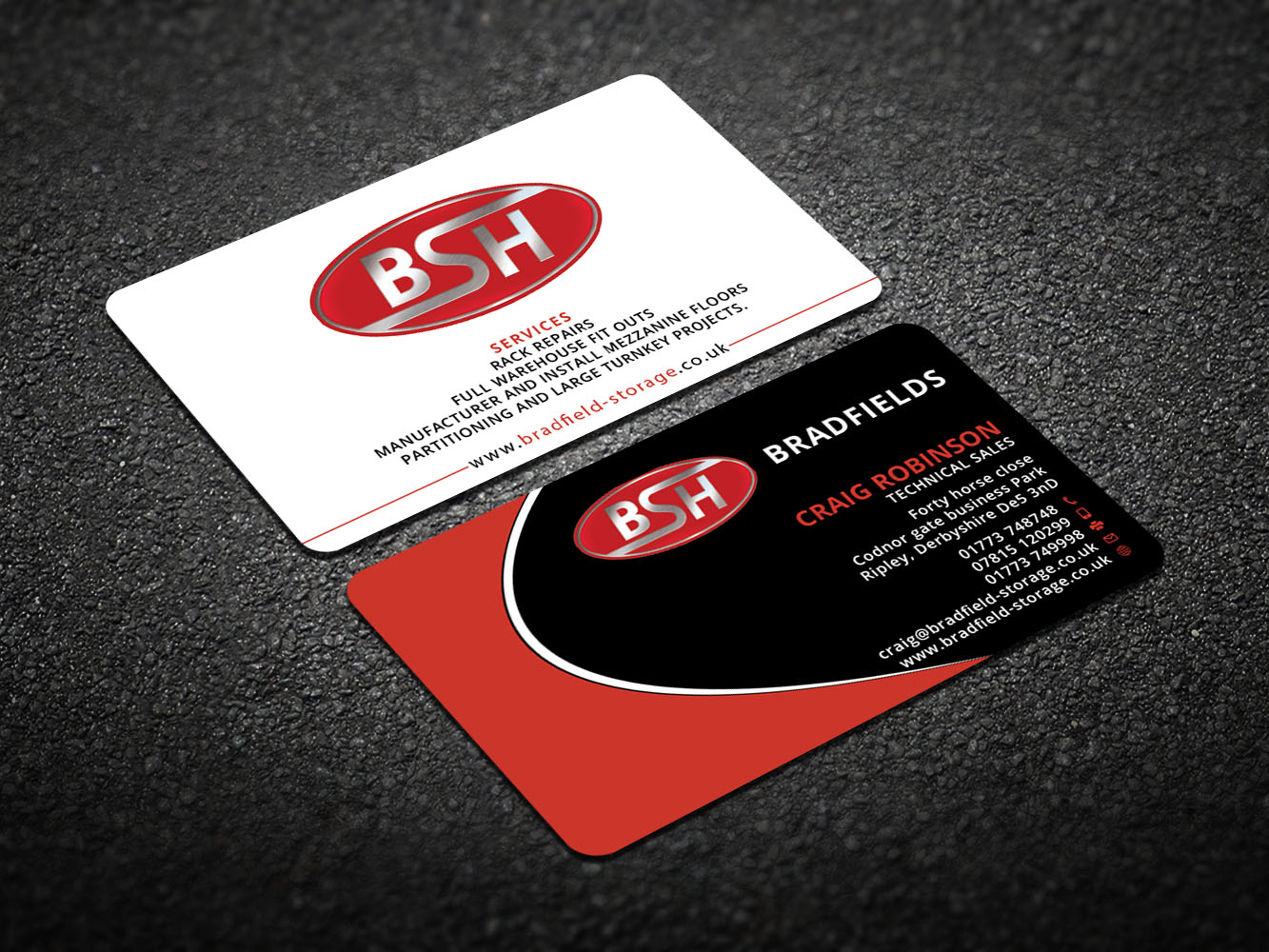 Business Card Design by Verified artistry for Bradfields | Design #10464757